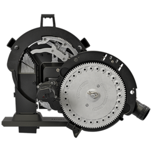 Detaillierte Ansicht der Vereinzelung vSet2 ®, einem hochpräzisen Saatgutsystem mit mechanischer und pneumatischer Trennung. Die runde Dosierscheibe mit feinen Zähnen sorgt für eine gleichmäßige und exakte Kornablage.